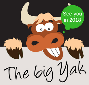 Yak will be back in 2018!